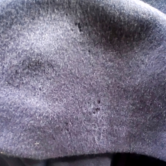 Adolfo Classics Full Length Wool Double Breasted Purple Coat Size 10 - Picture 15 of 15